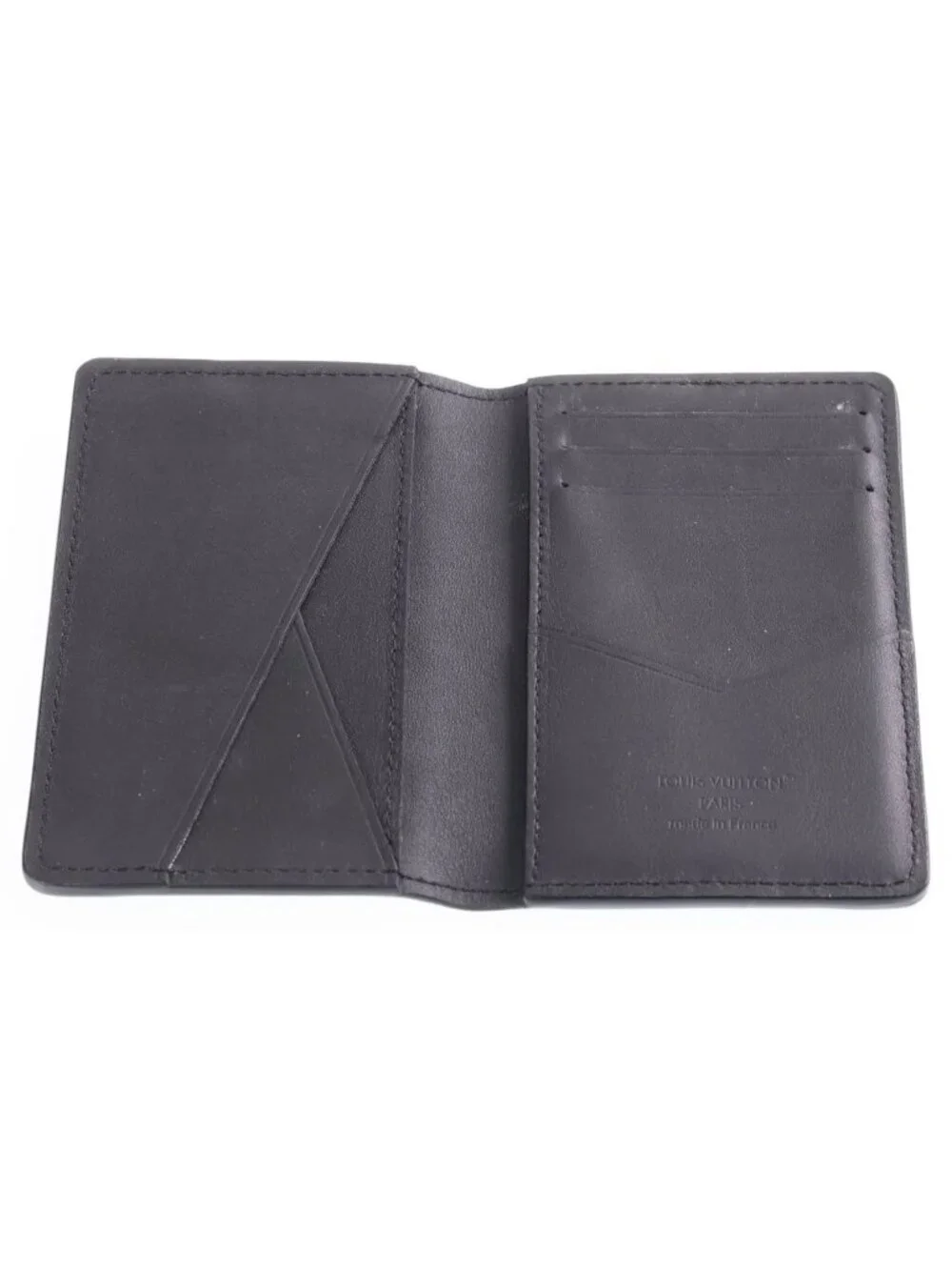 Louis Vuitton Monogram Shadow Pocket Organizer Black